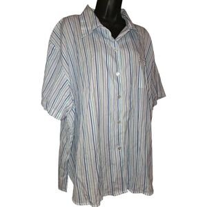 Secret Treasures Blue and White Pajama Set